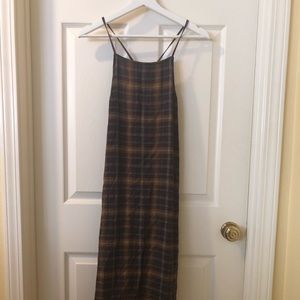 Silence + Noise (UO) plaid maxi dress